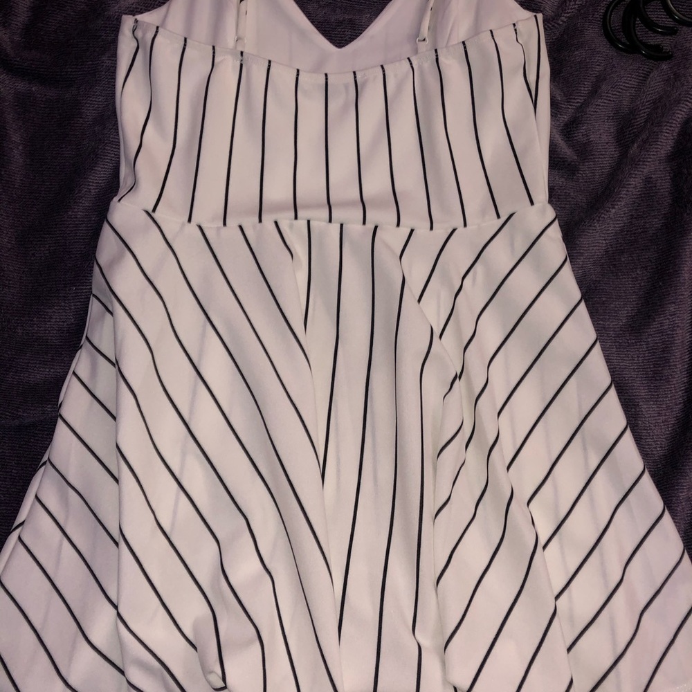 Striped romper